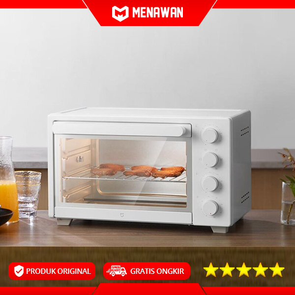 Xiaomi Mijia Smart Roaster Oven Kitchen Microwave Multifungsi 1600W 32L Pemanas Makanan Elektrik Original