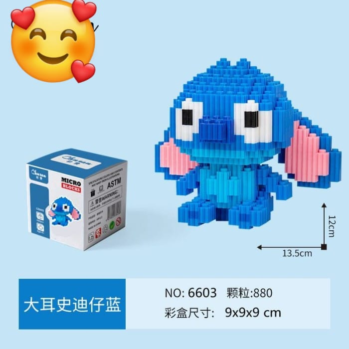 terbaru Mainan Balok Susun Nano Block Mainan Disney Block Mainan Anak DIY 3D Puzzle Toy Brick Edukatif Untuk Gift