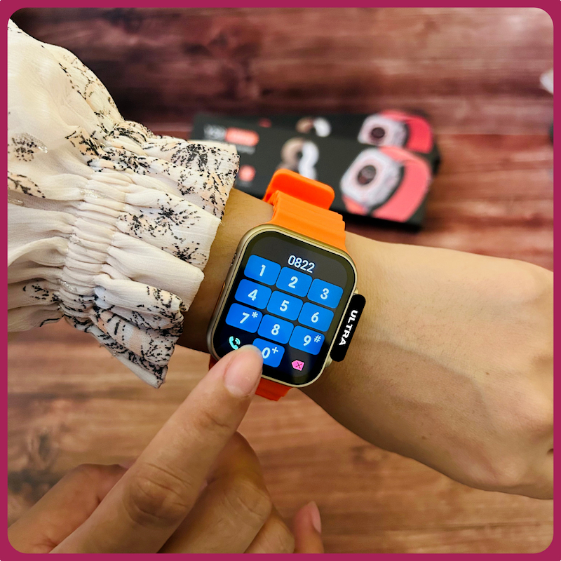 Bergaransi Obone YS8 smartwatch Ultra asli smartwatch pria seri 8 GPS NFC layar selalu menyala wireless charger smartwatch Iwo8 ultra