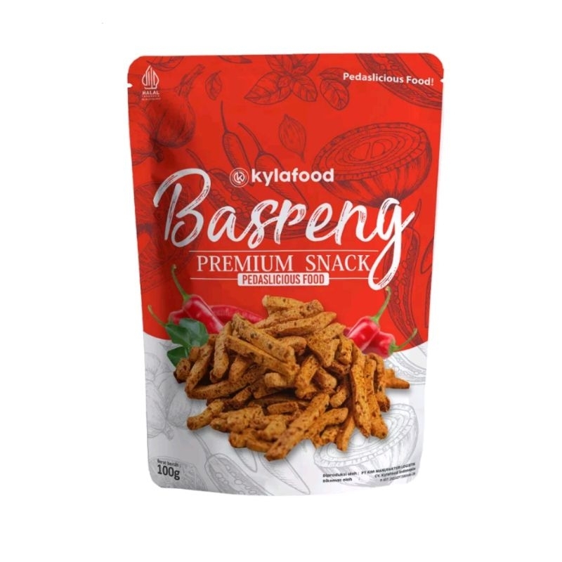 

Basreng Pedas / Daun Jeruk Kylafood 80gr