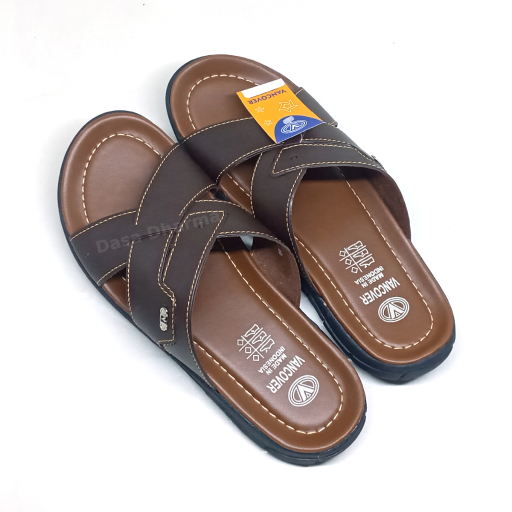 Sandal Vancover Arjuna 04 Pria Slop Outsole Tipiar Tidak Licin dan Anti Slip