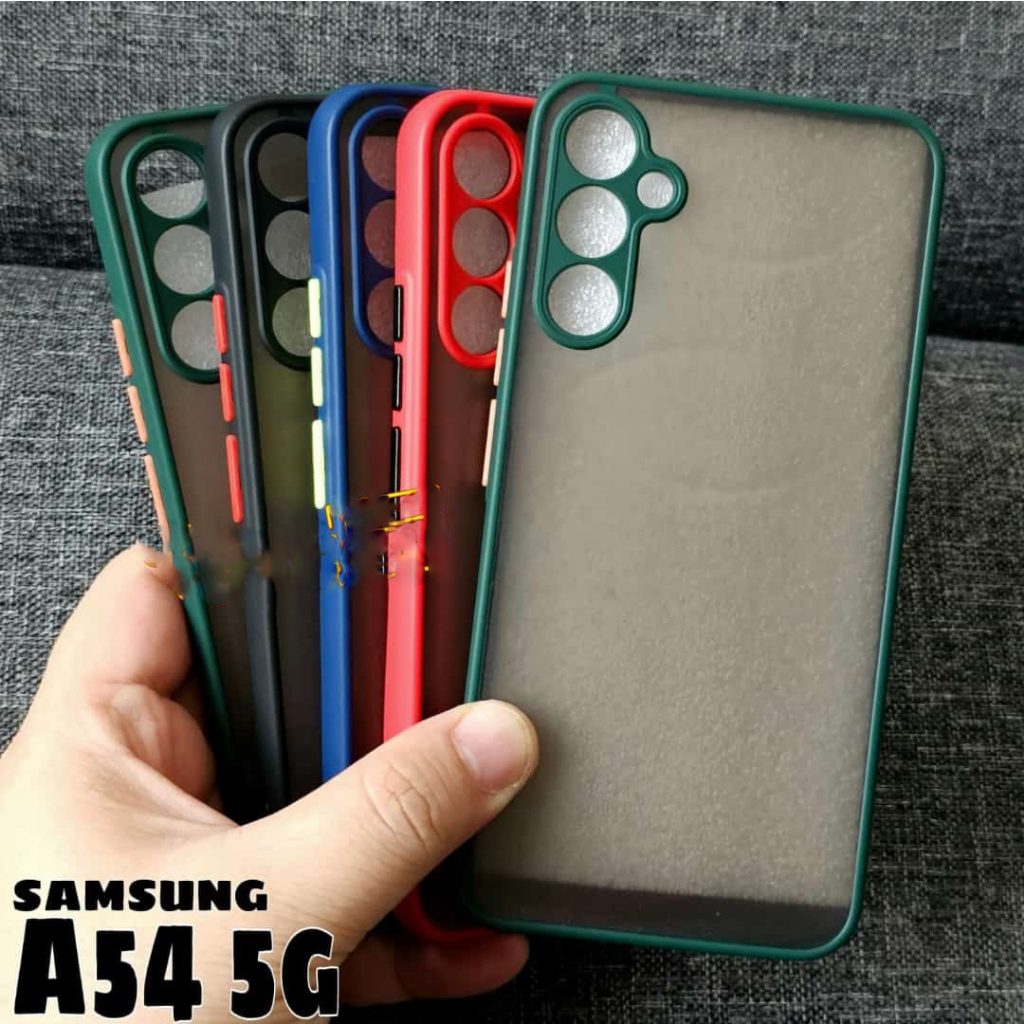 Casing MY CHOICE Bumper Aero Fuze Case My Choice Hard Case + Pelindung Kamera For Samsung Galaxy A54 5G