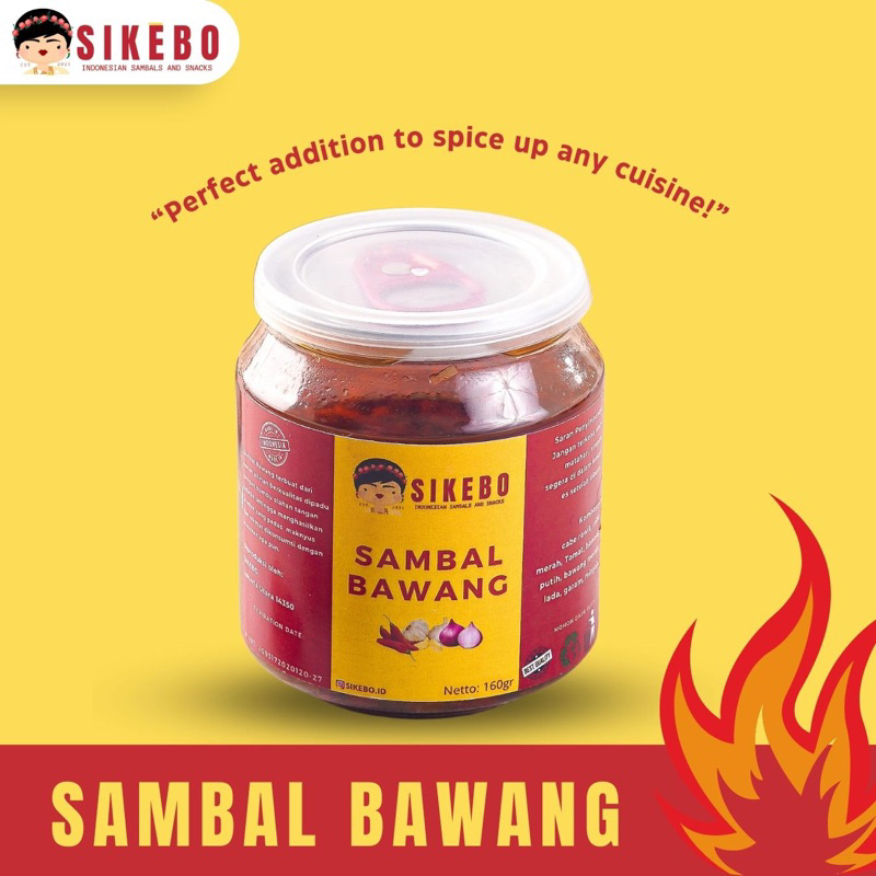 

Sambal Bawang Makanan Pedas Instan Bumbu Masak Pelengkap Makan Nasi Tanpa Pengawet By Sikebo Official
