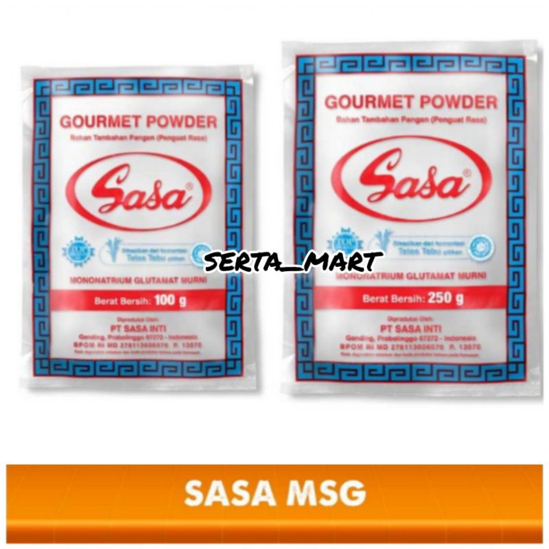 

Sasa Gourmet Powder MSG 100gr / 250gr - Micin Sasa