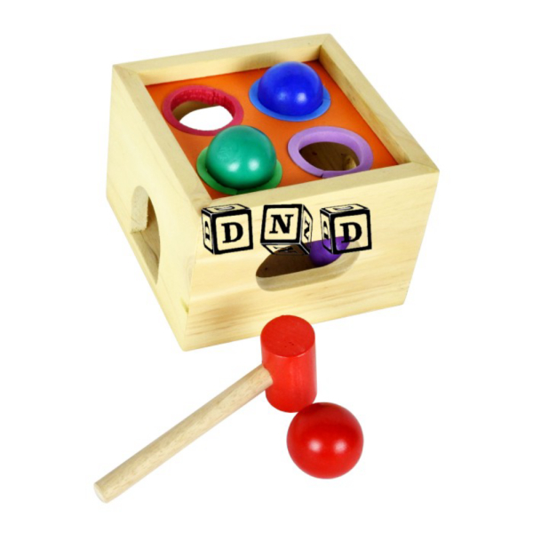 

Jual Mainan Edukatif / Edukasi Anak - Balok Kayu Palu Ketok Bola Natural Limited