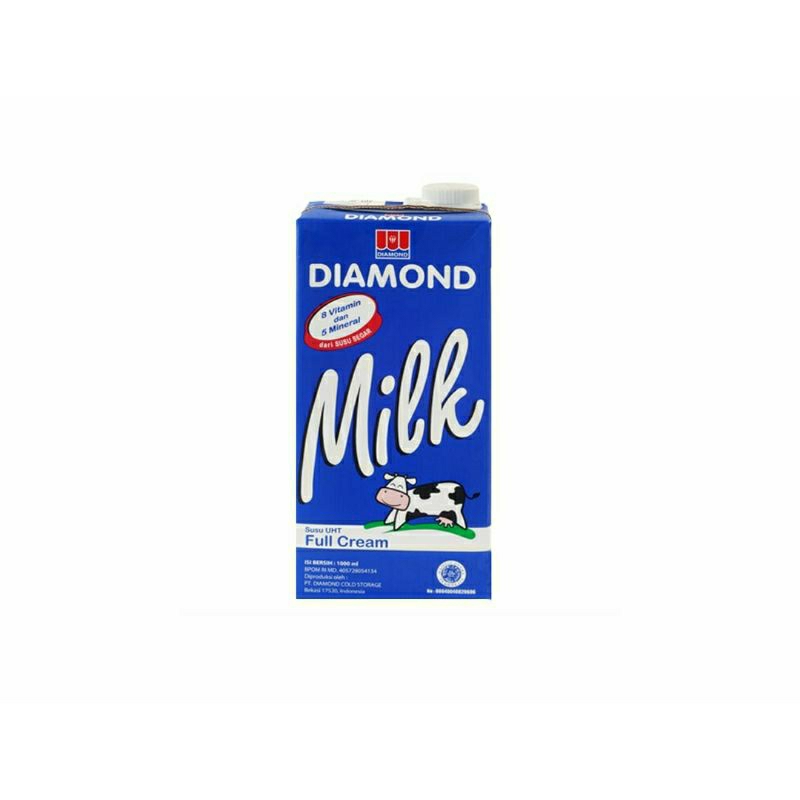 

Susu UHT Daimond Full Cream 1Ltr