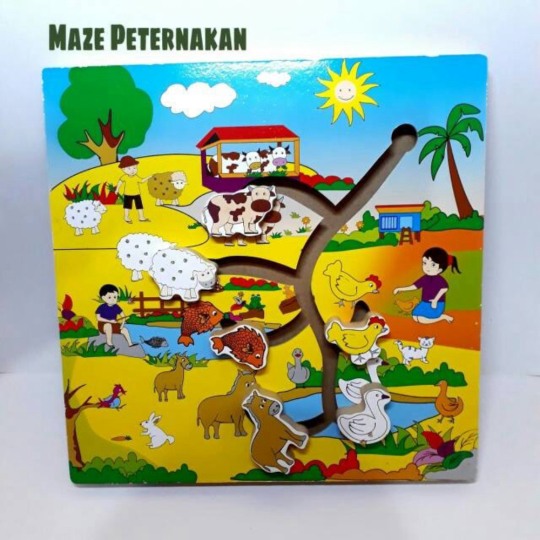 

Jual Mainan Edukasi Farm Maze Murah