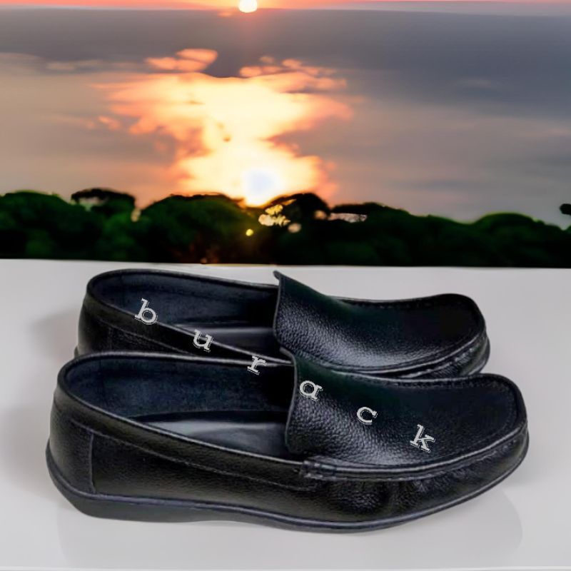 BIG Size JUMBO 44 // 45 // 46 Sepatu Santai Pria Full Kulit Asli Model Sepatu Kasual Sepatu Kulit Pr