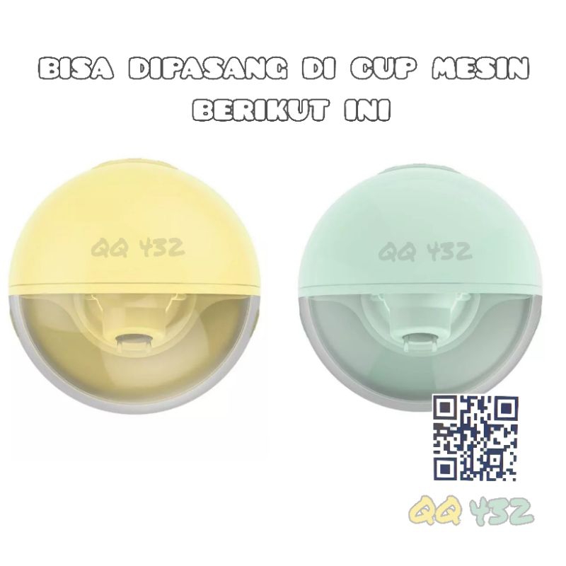 [New Item] Silicone diafragma elektrik tipe KOTAK RBX8035 suku cadang pompa asi sondkoo wearable handsfree membrane diaphragm backflow protector air cylinder real bubee