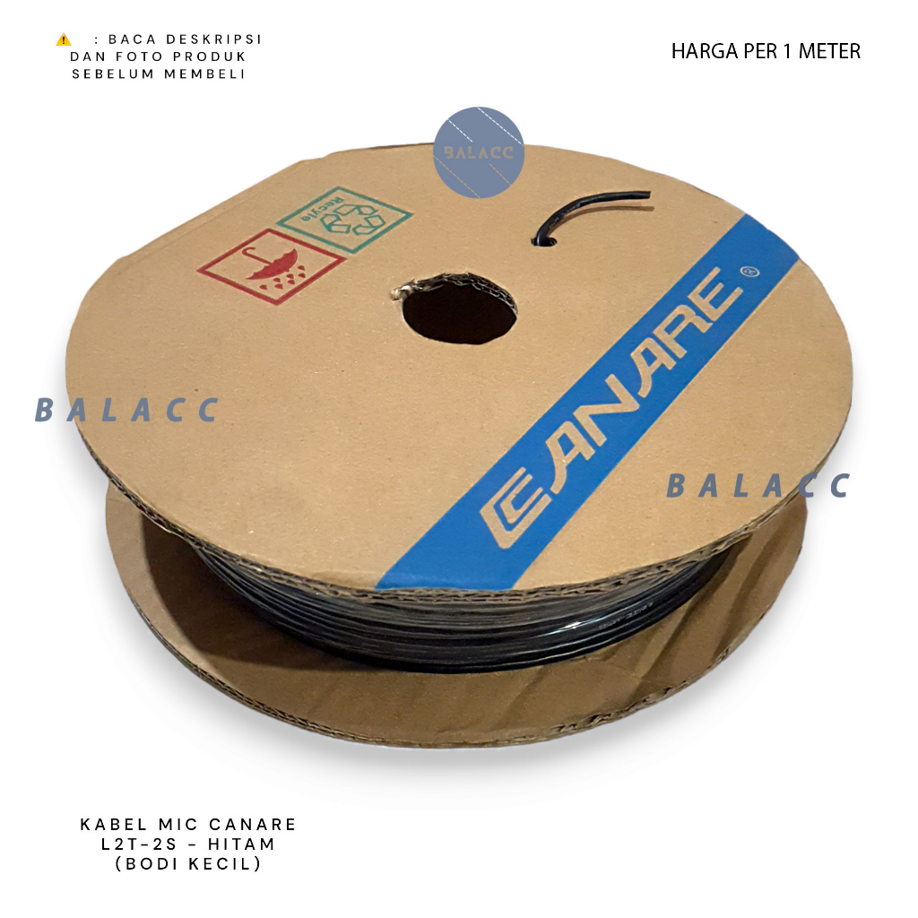 Kabel audio canare kecil l2b2at khusus eceran Per Meter