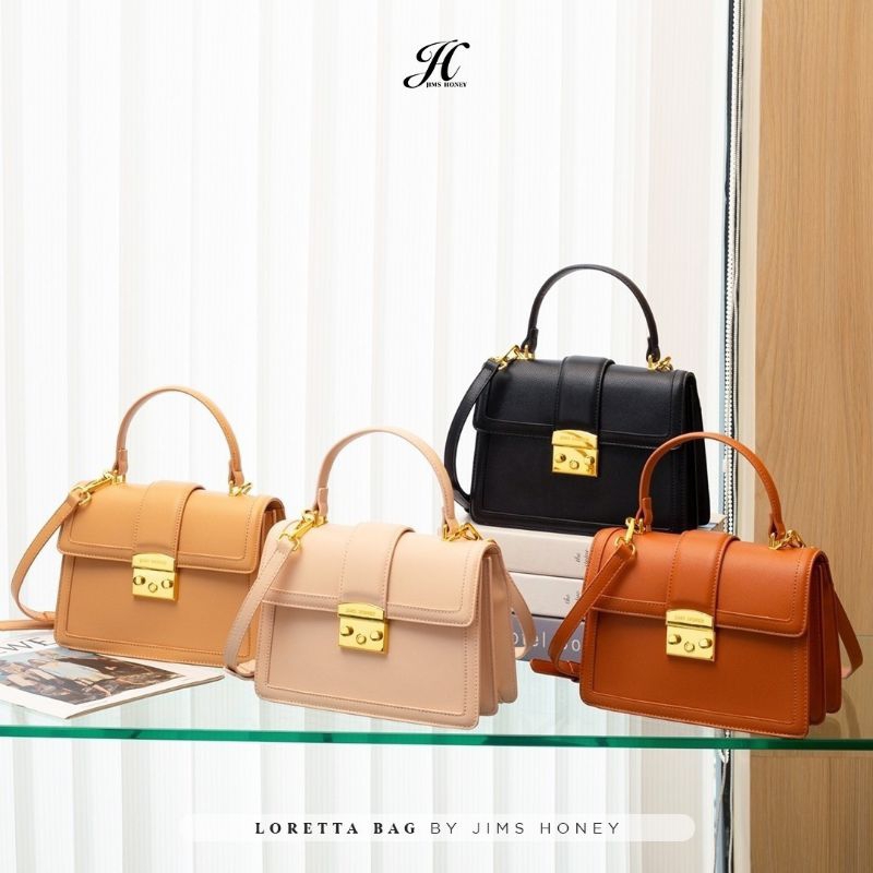 LORETTA Jimshoney Semarang // Tas Ootd // Tas selempang // JHLoretta // Lorettabag // Tas Selempang 