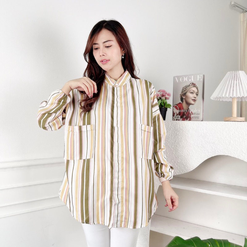 AFI - EC - Kemeja Maiden Oversize Shirt