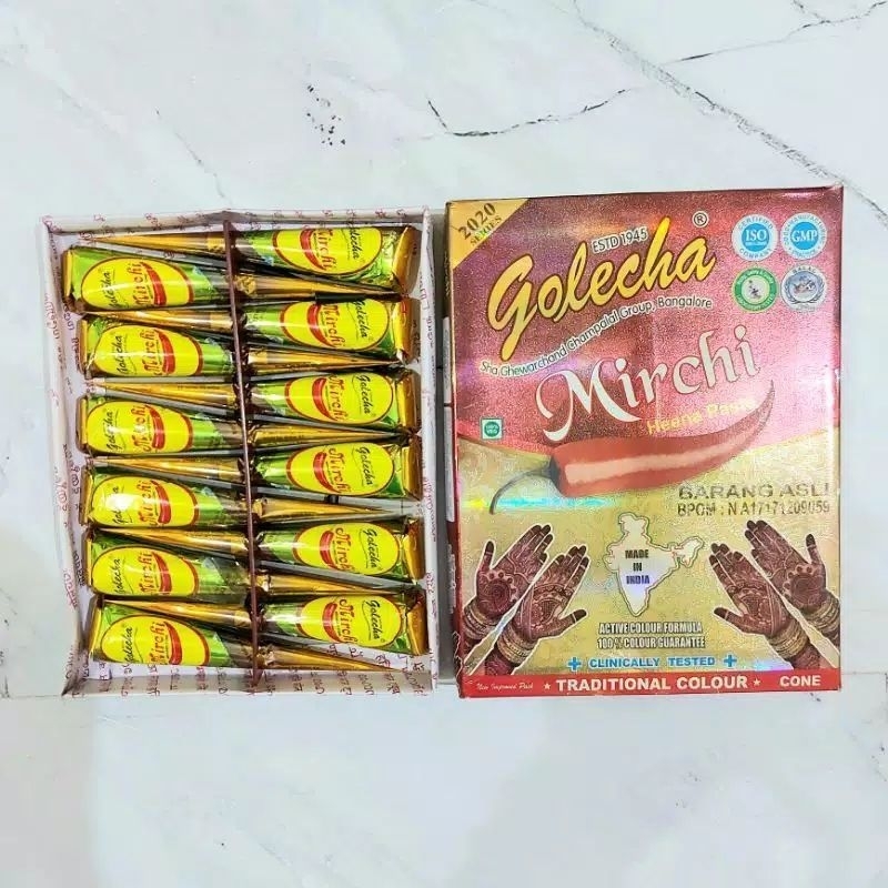 Henna Golecha BPOM Henna Tangan Henna Kuku