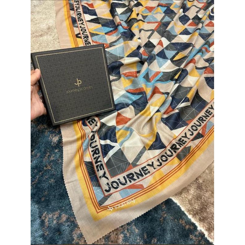 JOURNEY HIJAB/JOURNEY SCARVES ORIGINAL/HIJAB JOURNEY/KERUDUNG JOURNEY MOTIF NANA SERIES