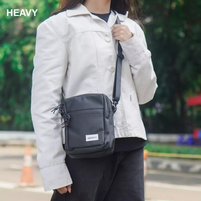 tas slingbag selempang pri wanita anti air heavy original