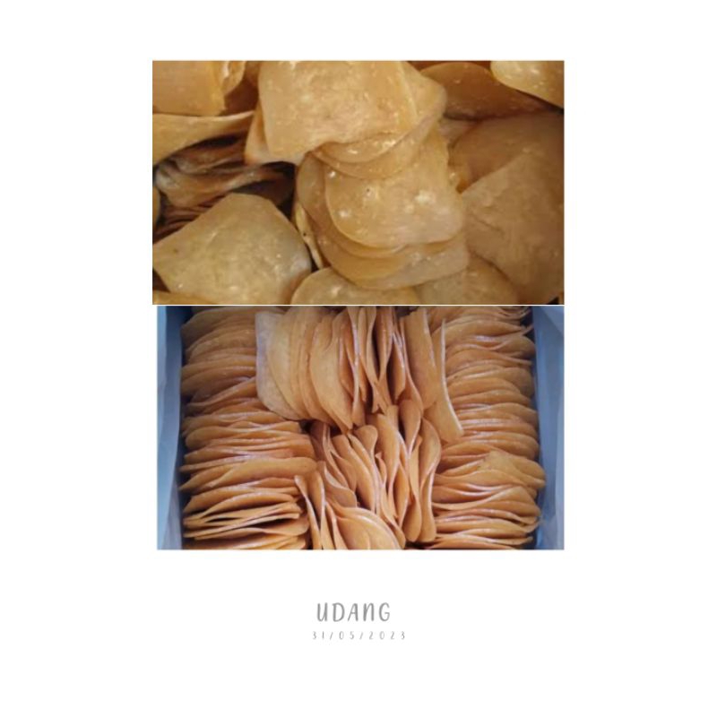 

Krupuk Udang Mentah