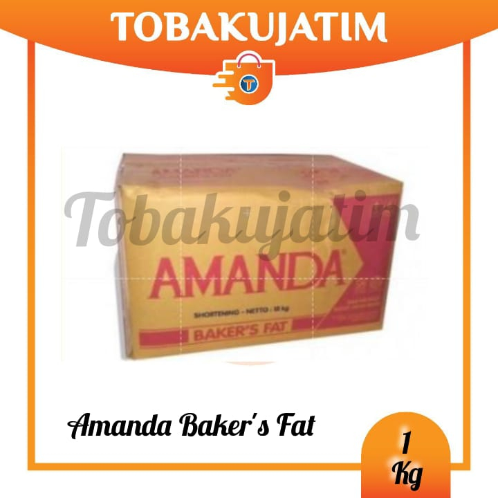 

margarin AMANDA PUTIH BAKER'S FAT 1 kg shortening