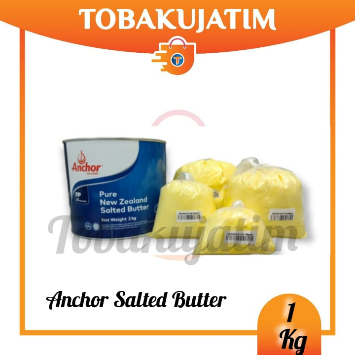 

mentega ANCHOR SALTED BUTTER 1 Kg TIMB