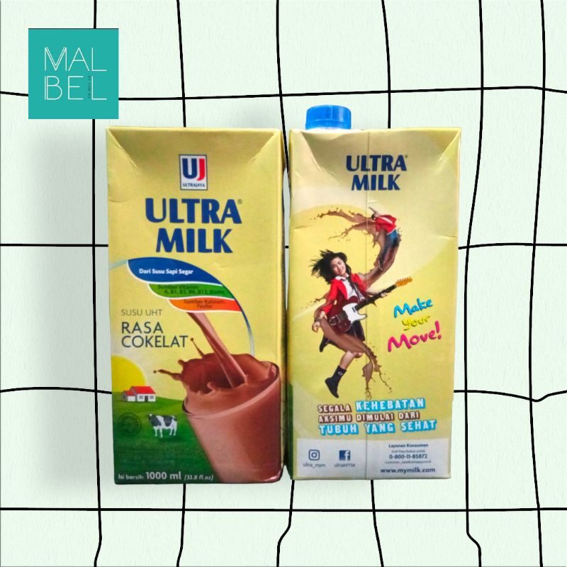 

Susu Ultra Milk Coklat 1000ml