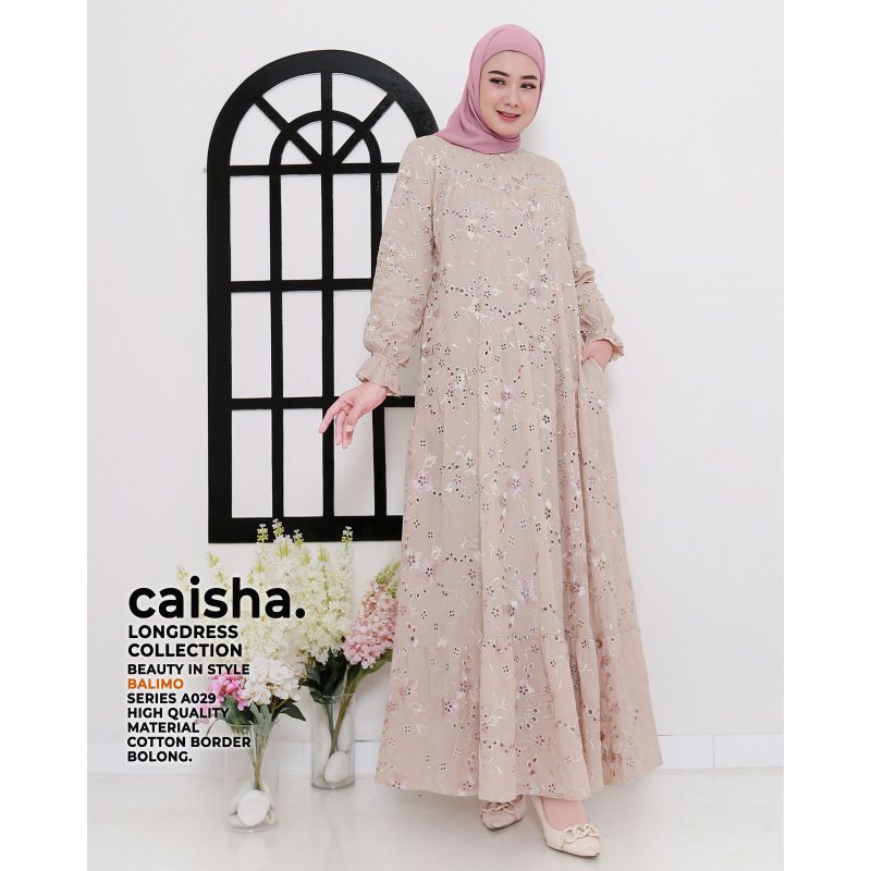 Gamis Dress Wanita Terbaru Gamila dan Caicha Long dress by Balimo