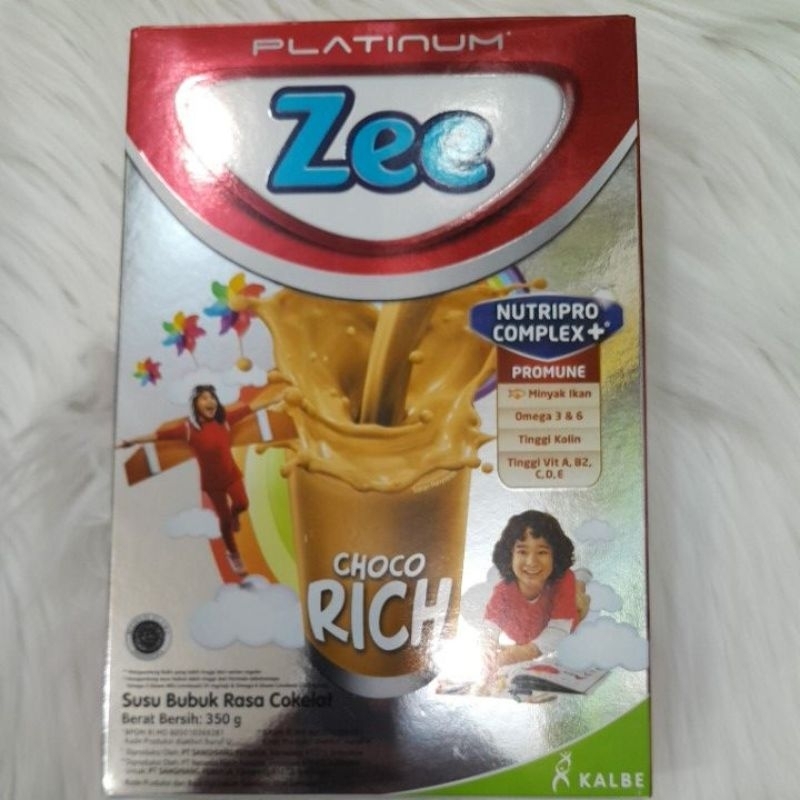 

platinum zee susu bubuk rasa coklat