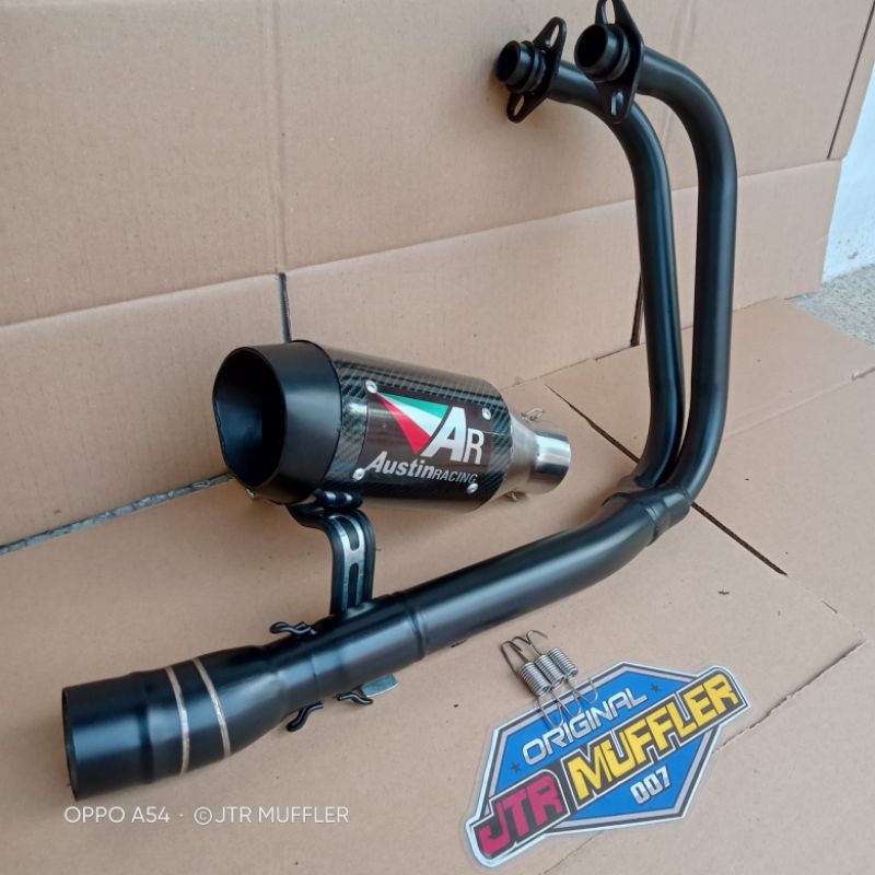 KNALPOT AUSTIN RACING UNDERBELLY NINJA 250 FI NINJA 250KARBU Z250 R25 MT25 CBR250RR