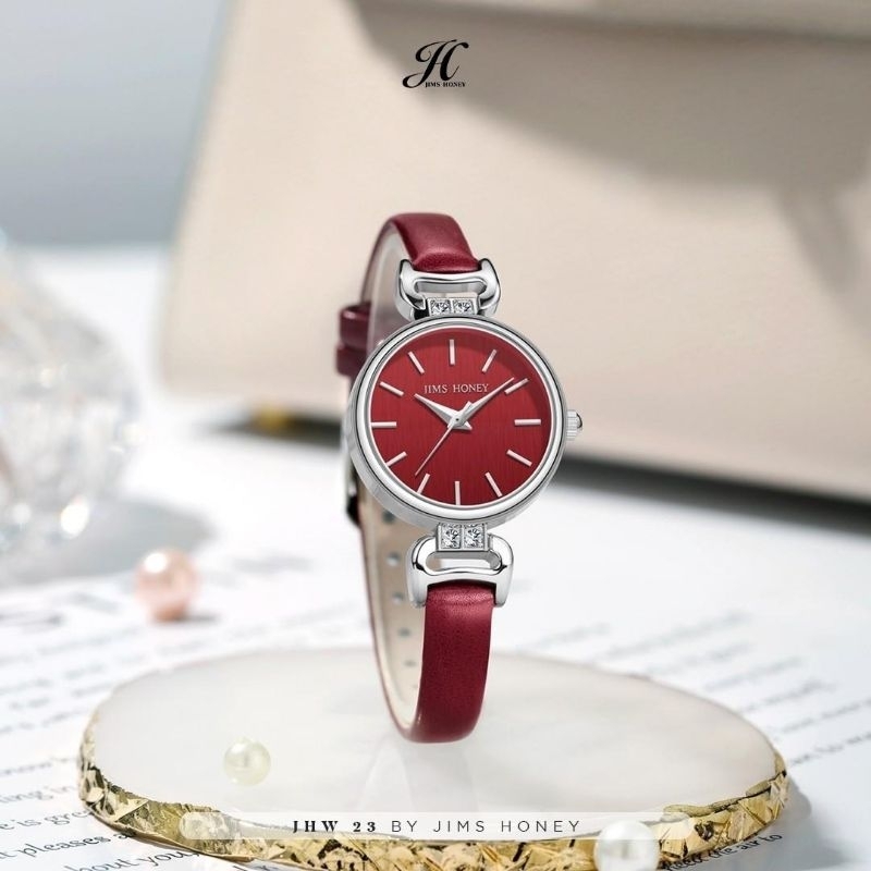 JHW 23 JAM TANGAN JIMS HONEY ORI WANITA IMPOR QUARTZ WATER RESISTANT WATCH ARLOJI CEWEK  ANTI AIR JHW23