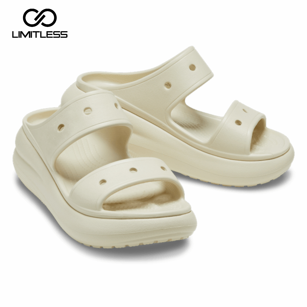 Sandal Selop Wanita Terbaru Slip On YOONA Sendal Wedges Cewek Slop Empuk Platform Sandal Wanita Clog Sol Tebal