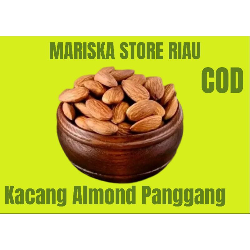 

Kacang Almond Panggang 500grm 1/4 gram