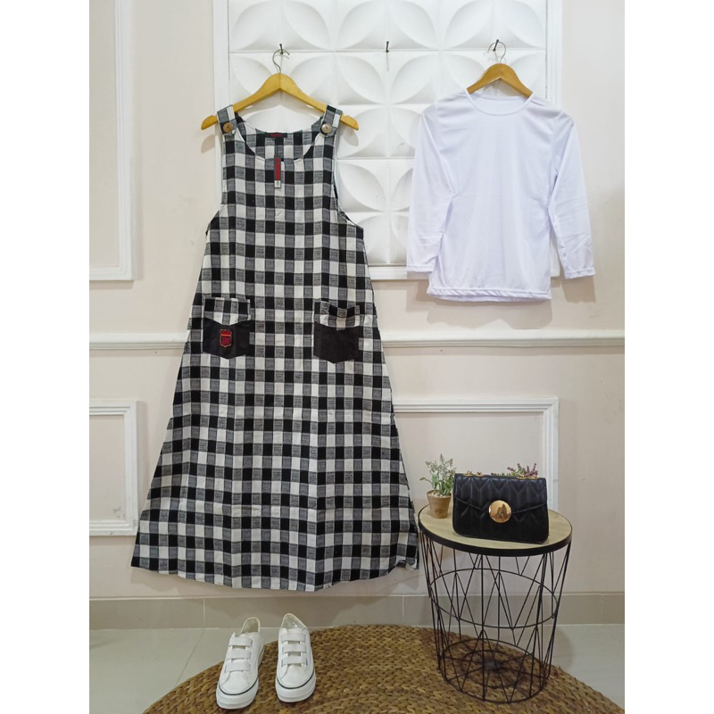 SET OVERALL FLANEL BY JEVANI