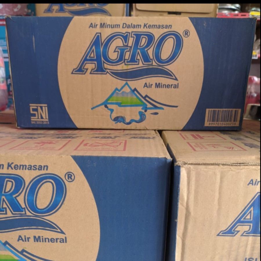 

air mineral gelas 150 ml agro isi 48 murah