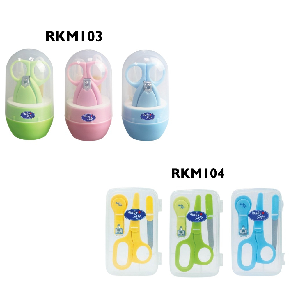 GUNTING KUKU BABY SAFE SET MANICURE SET RKM103 / RKM104