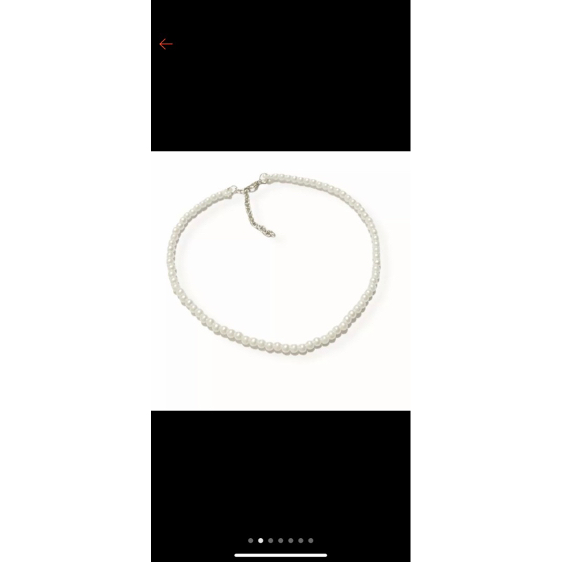 Kalung mutiara ala korea kalung choker