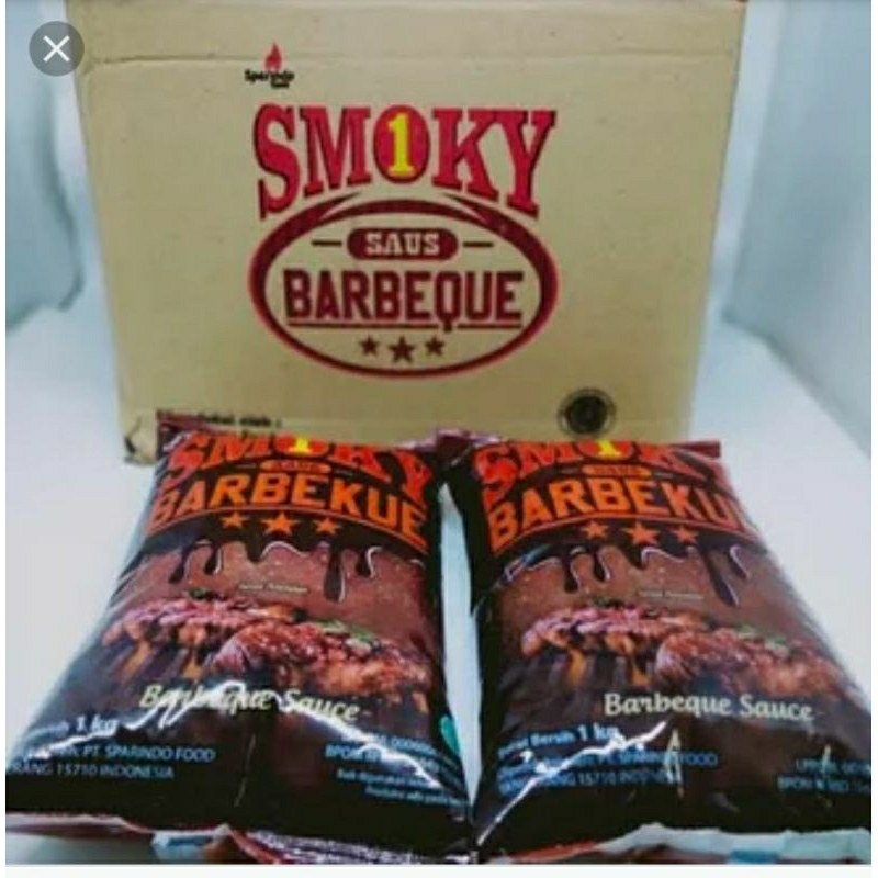 

Saos Smoky Barbeque Per Dus Isi 10Pcs x 1Kg Khusus Cargo Dan Expedisi