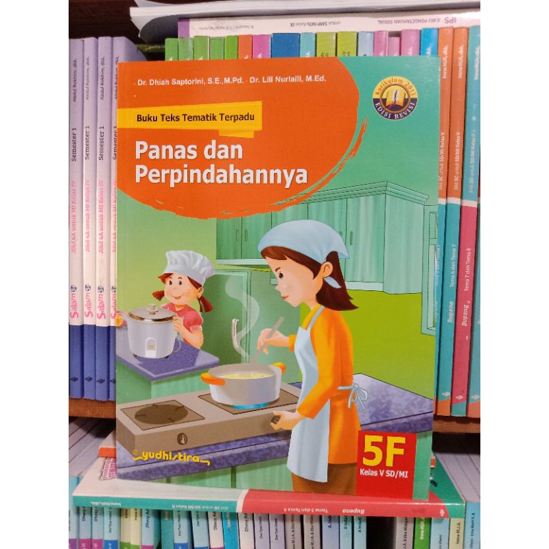 BUKU TEKS TEMATIK 5F SD/MI KELAS 5 K13 YUDHISTIRA