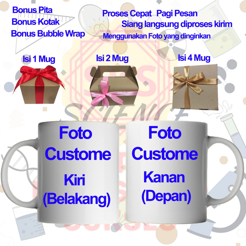 Mug Custome Foto