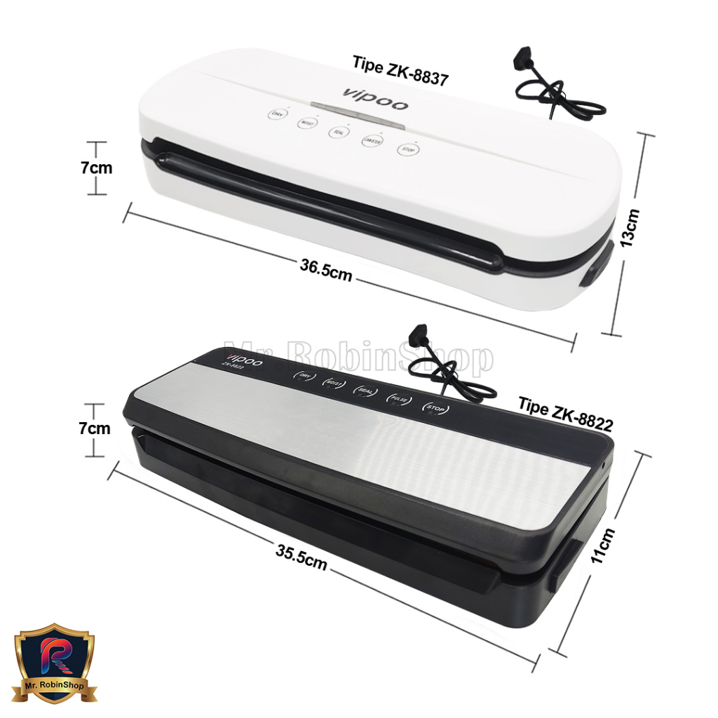 Portable Food Vacuum Sealer / Vakum Makanan Portable Untuk Makanan Basah dan Kering.