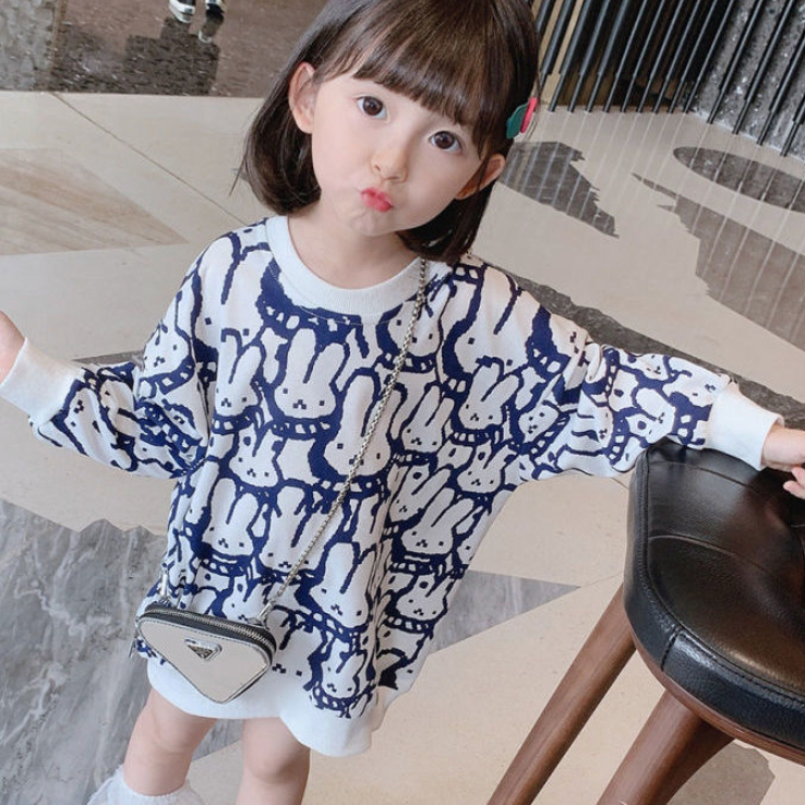 babyfit [3-8thn] sweater miffey anak perempuan lengan panjang blouse panjang import nyl-0615