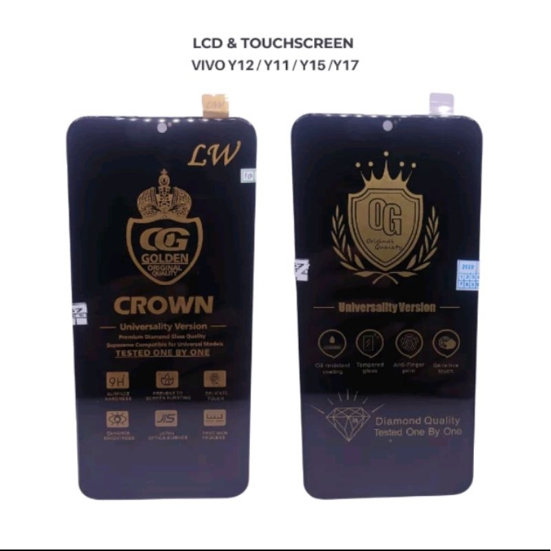 LCD TOUCHSCREEN HP VIVO Y12/Y11/Y15/Y17 CROWN FULLSET