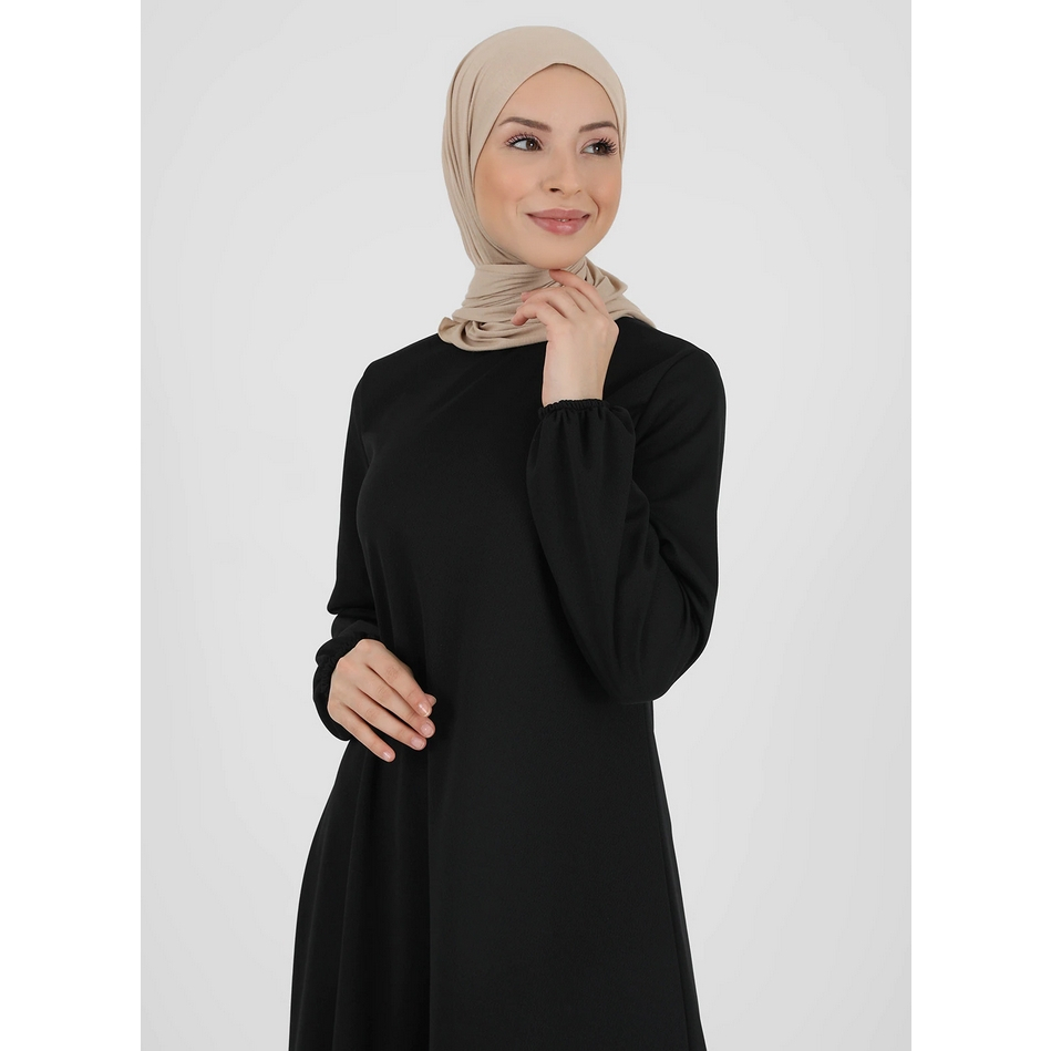 Gamis Polos Simple Katun Toyobo