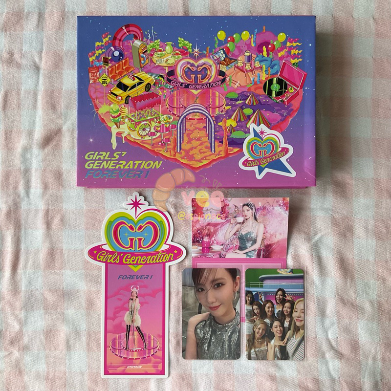 snsd/girls generation - forever1 deluxe ver, photocard yoona