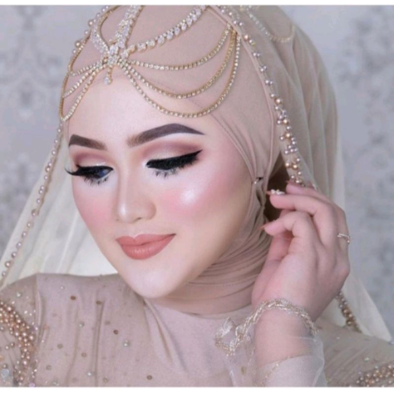 Slayer mutiara Slayer pengantin Slayer wedding Slayer akad Veil mutiara Veil wedding Slayer murah Slayer viral