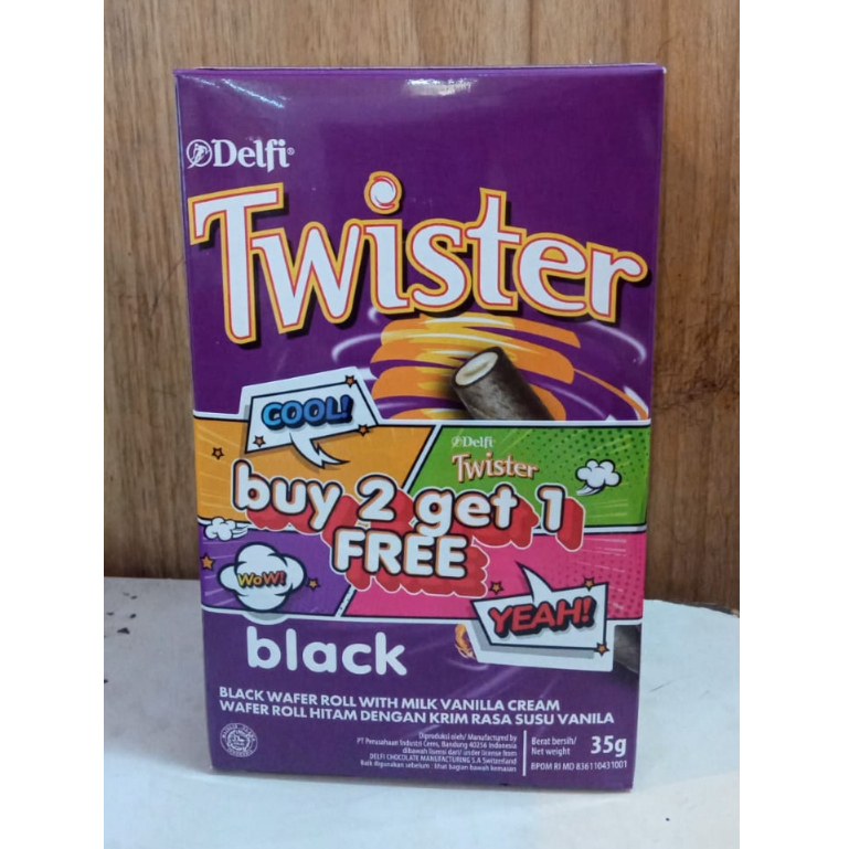 DELFI TWISTER 35 GRAM BELI 2 GRATIS 1