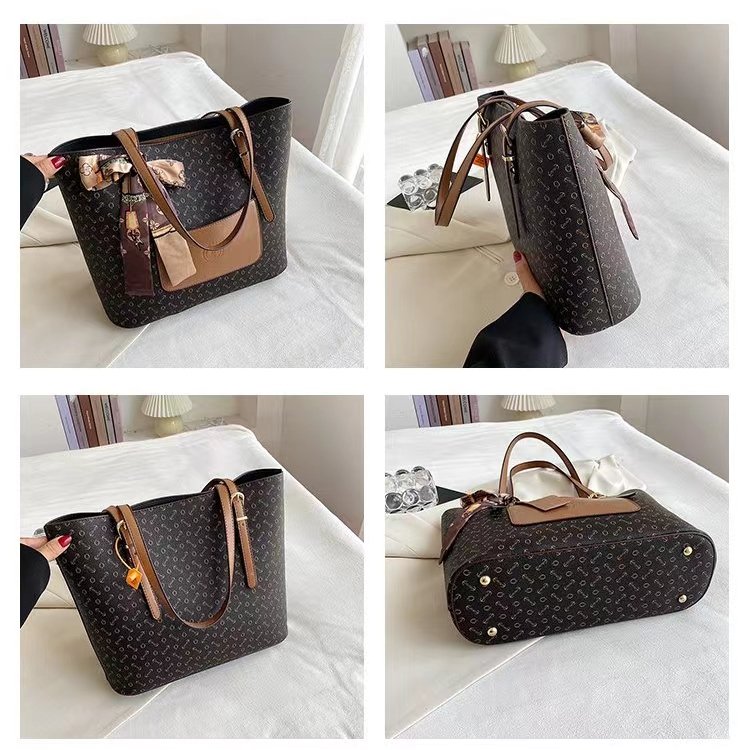 BJ32221 - BROWN/KHAKI TAS SLEMPANG JINJING TOTEBAG HANDBAG TAS WANITA FASHION IMPORT MODIS ELEGAN TERMURAH TERLARIS TERBARU BAGSTORE JAKARTA TAS BATAM  LT2221