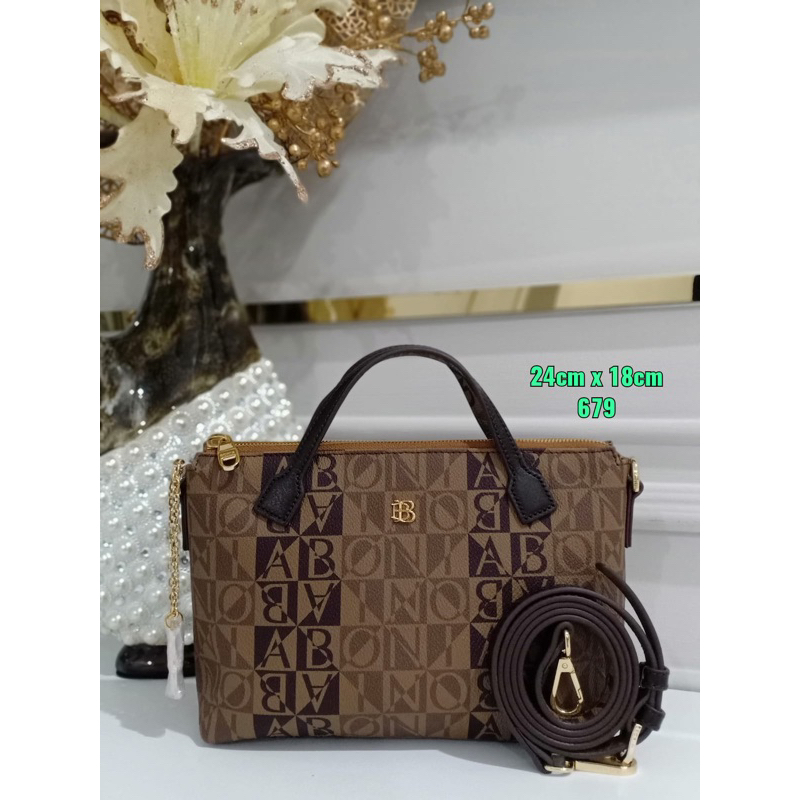 SALE TAS BONIA SELEMPANG MONO GRADIASI ORIGINAL 100%