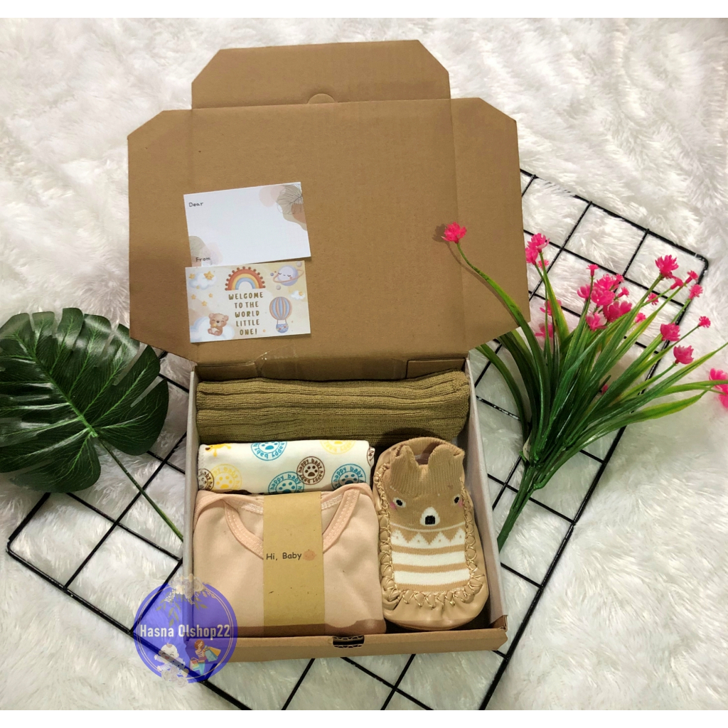 HAMPERS BAYI NEW BORN GIFT SET KADO BAYI LAHIRAN Hasna Olshop