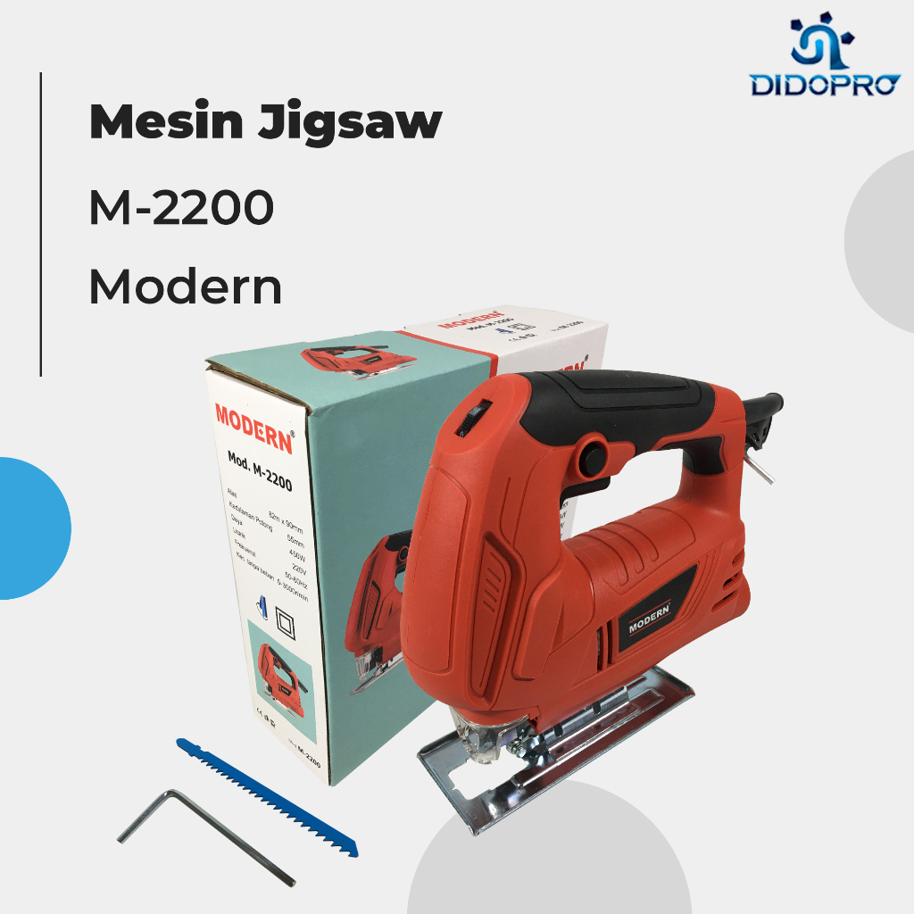 Jigsaw Modren M2200/ Mesin Potong Triplek Modren M2200