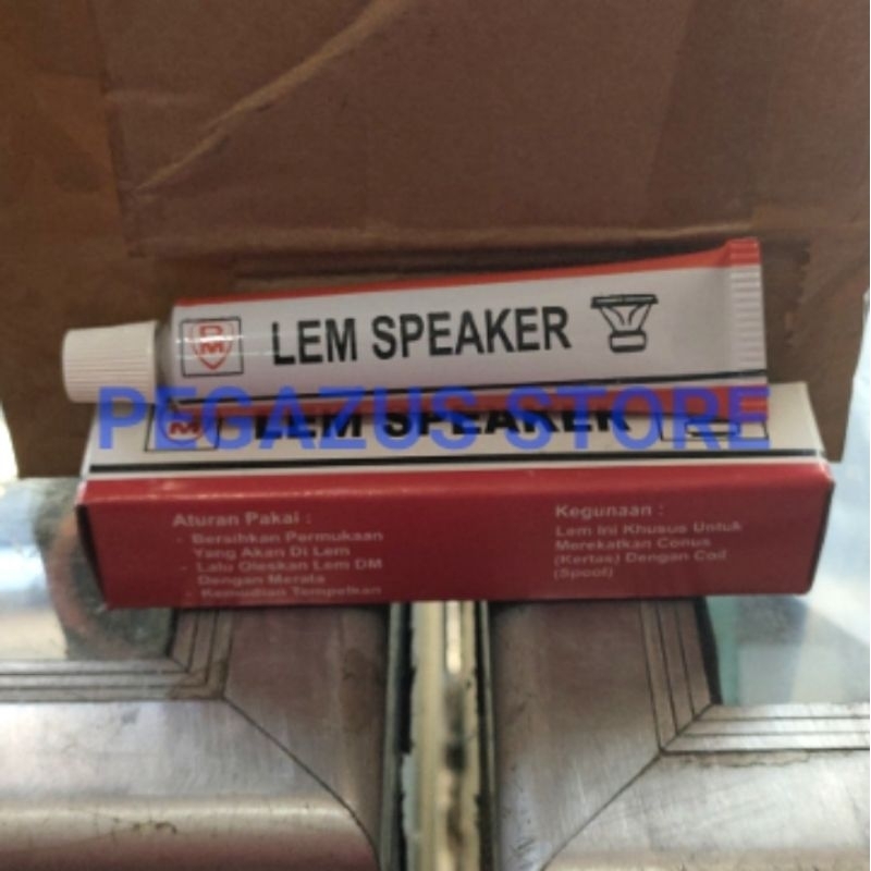 

Lem Speaker Merk DM Lem Hitam