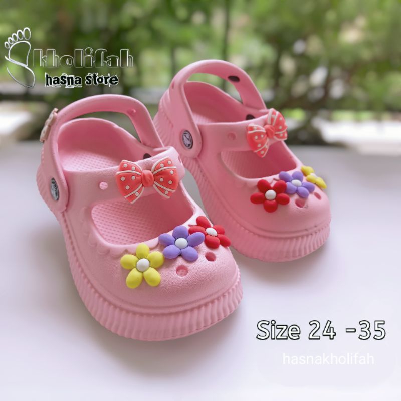 Sepatu model balet bunga Anak perempuan Tk-SD balacca 081k/t series