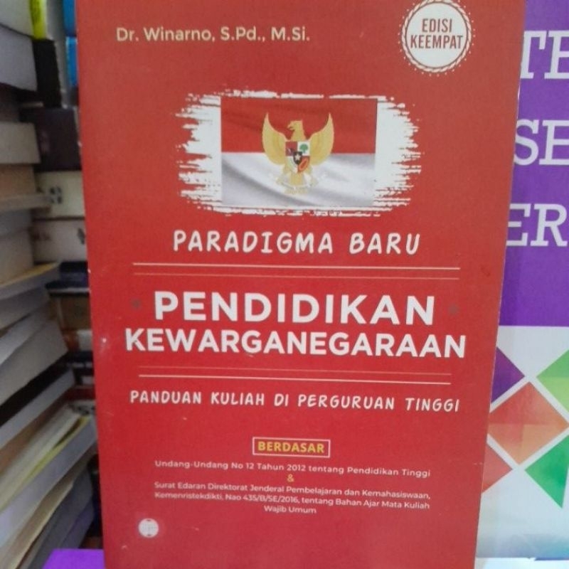 

paradigma baru pendidikan kewarganegaraan edisi keempat winarno